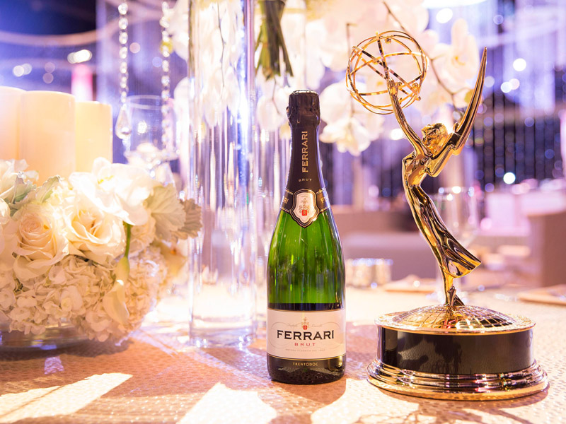 Ferrari Trentodoc si conferma brindisi ufficiale degli Emmy® Awards