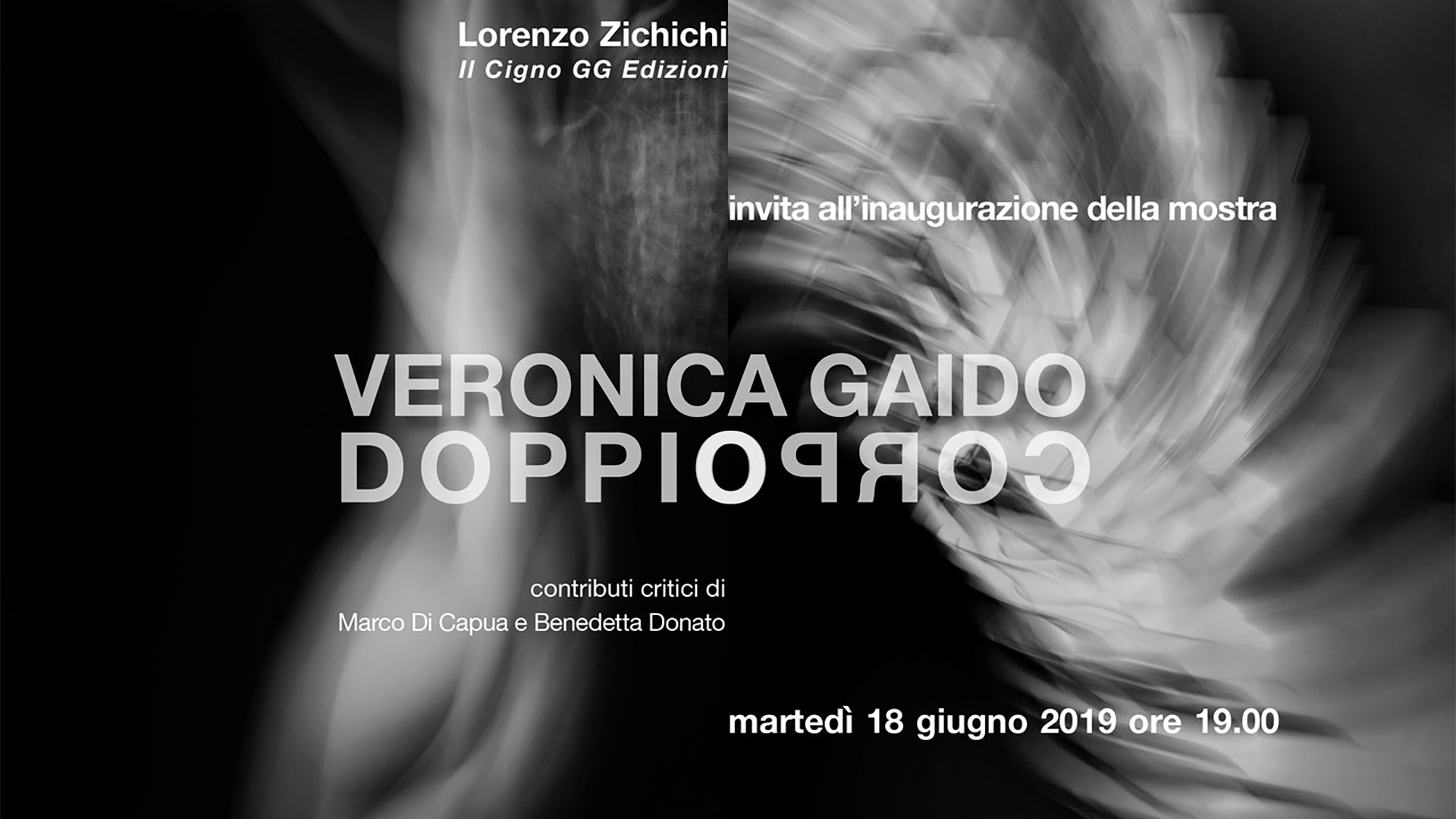 Doppio Corpo di Veronica Gaido vernissage martedì 18 Giugno - Eccellenze Italiane TV