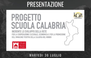 Progetto Scuola Calabria la presentazione martedì 30 Luglio | News