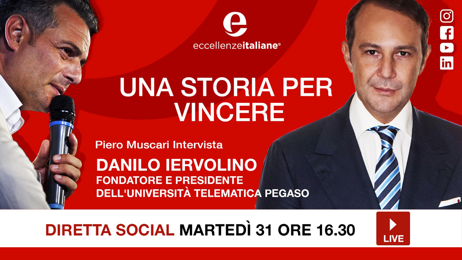 danilo iervolino live - Eccellenze Italiane TV