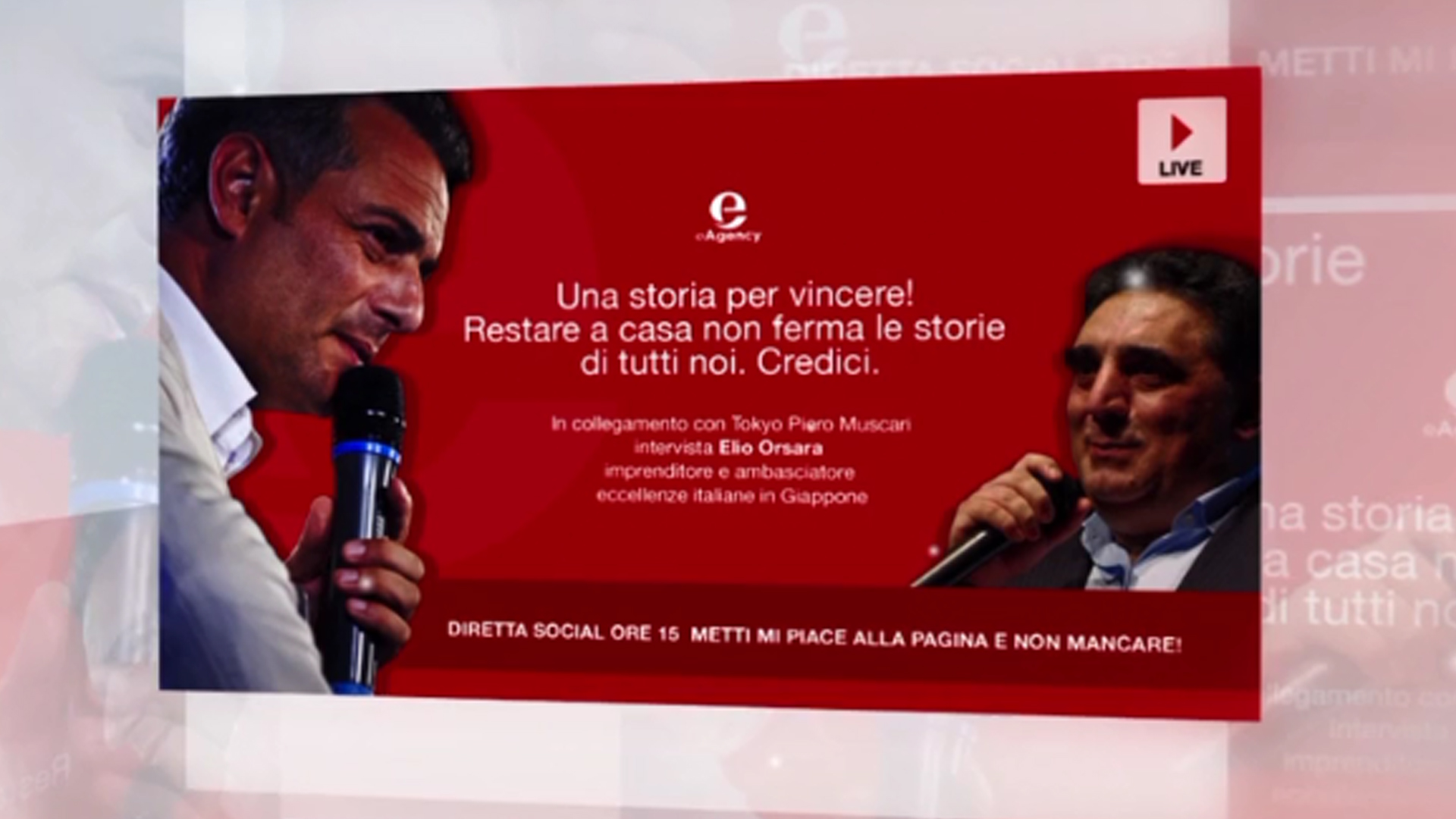 Elio Orsara e Piero Muscari: live del 23 marzo