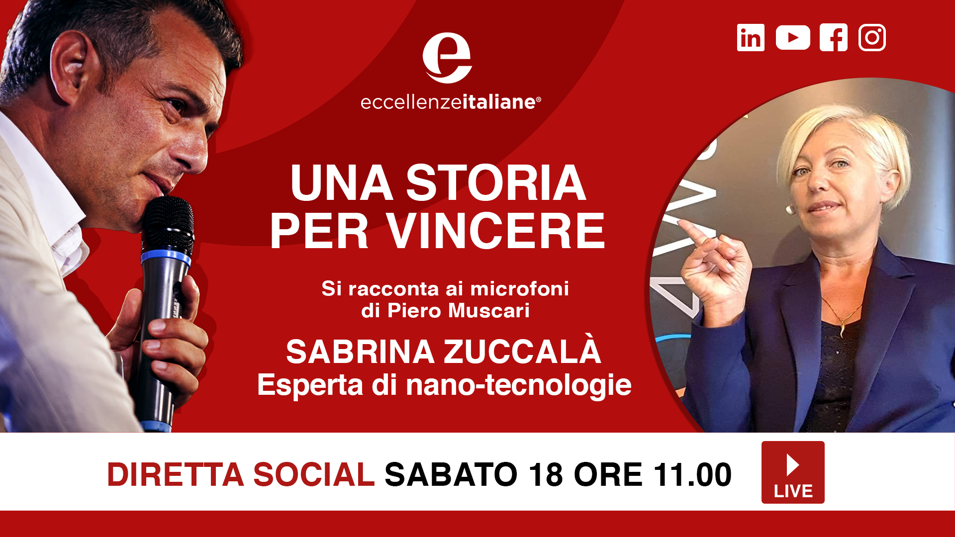 Sabrina Zuccalà: una storia per vincere. Le nanotecnologie…un futuro da giganti