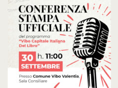 Conferenza stampa vibo capitale italiana del libro